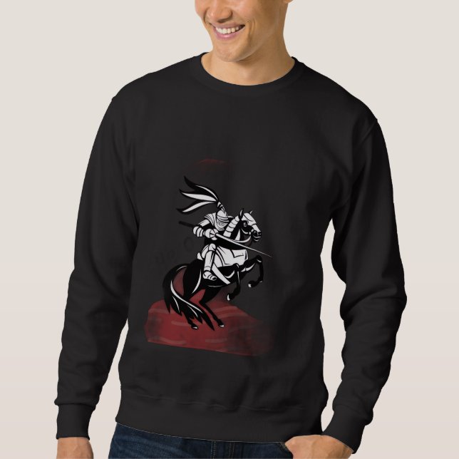 Herren Basic T-Shirt Sweatshirt (Vorderseite)
