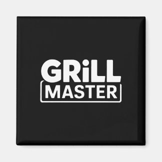 Herren bbq grill master gartenbarbecue rauch könig magnet