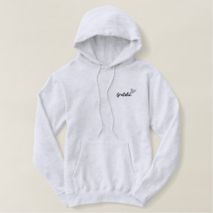 Herren bestickt Grateful Hoodie