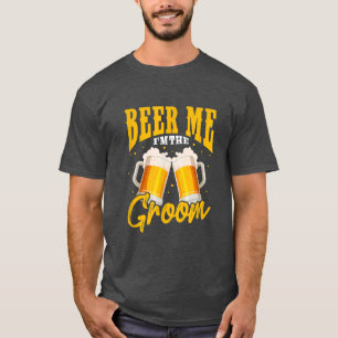 Herren Bier für mich ich bin der Bräutigam Hochzei T-Shirt