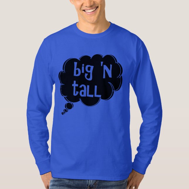 Herren Big 'n großer T - Shirt (Vorderseite)