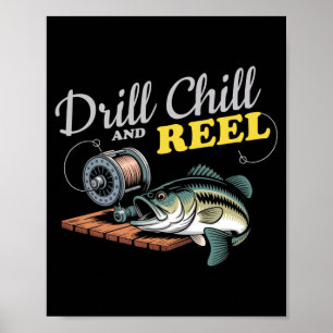 Herren-Bohrer-Kühl- und Rollenleistung Poster