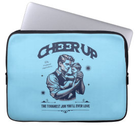 HERREN DADDY CHEER UP ELEKTRONIK-TASCHE LAPTOPSCHUTZHÜLLE