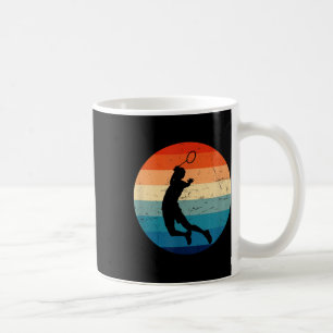 Herren Damen Badmintonspieler, Federball Badminton Kaffeetasse