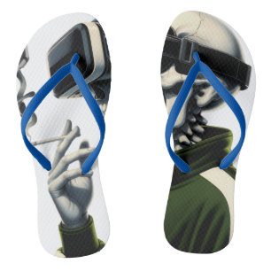 Herren/Damen Gorilla Chef Lektionen Lernen Haussch Flip Flops