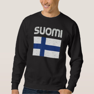 Herren Damen Suomi Finnische Pride-Flagge Finnland Sweatshirt