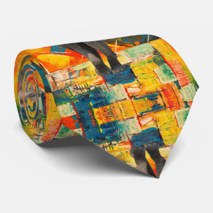 Herren Designer Krawatten Bunte Elefanten