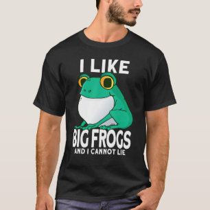 Herren, die große Frösche mögen und nicht lügen kö T-Shirt