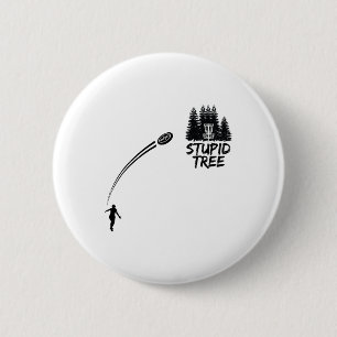 Herren Disc Golf Shirt Lustiges Frisbee Dad Jungen Button