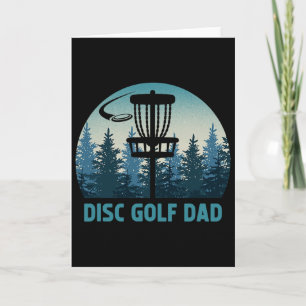 Herren Disc Golf Vater Vintage Vatertag Frisbee Lo Karte