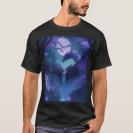 Herren-Drachen-T-Shirt T-Shirt