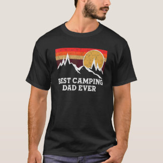 Herren Du Bestes Camping Dad Ever Kostüm Vintage C T-Shirt