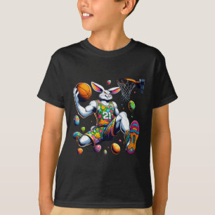 Herren Dunk Ostern Hase Bysketbyll T-Shirt Geschen