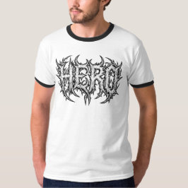 Herren Edgy HERO Streetwear-Shirt | Gothic Metal H T-Shirt