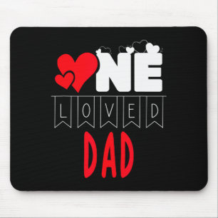 Herren Ein Geliebter Vater Valentinstag Grafik Kun Mousepad