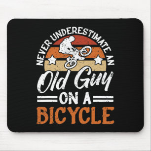 Herren Fahrrad Radfahren Radfahrer Mountainbike, F Mousepad