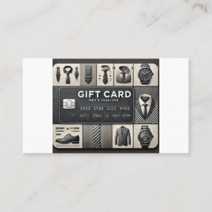 Herren Fashion Store Geschenkkarte - Das perfekte Visitenkarte