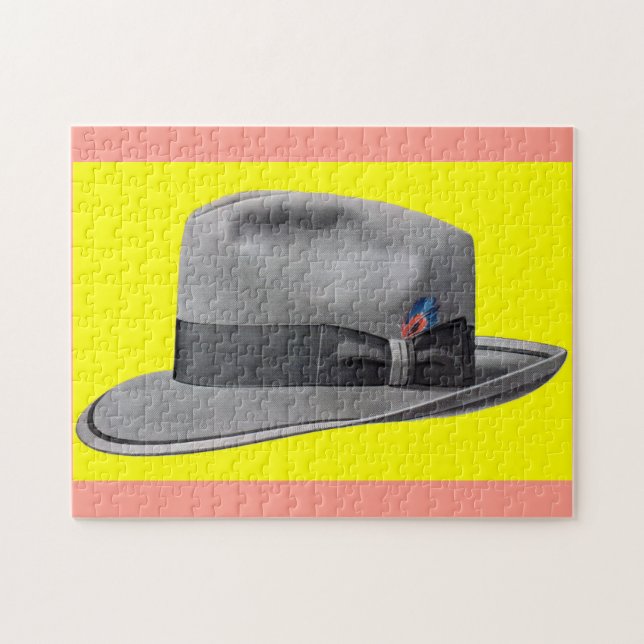 Herren Fedora aus den 1950er Jahren druckt (Horizontal)