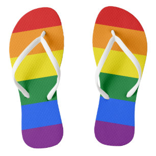 Herren Flip Flops - Pride Farben