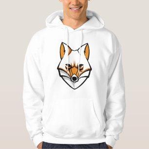 Herren-Fox-Hoodie, Weiße Hoodie, Hoodie für Männer