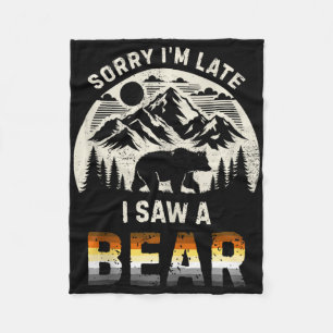 Herren Gay Bär Pride Wandern Retro Lustig Outdoor Fleecedecke