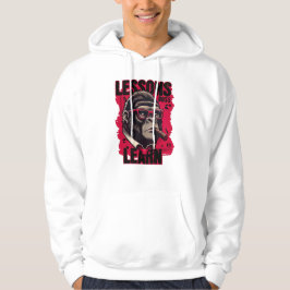 Herren-Gorilla-Boss-Lektionen-Lernen-Hoodie Hoodie