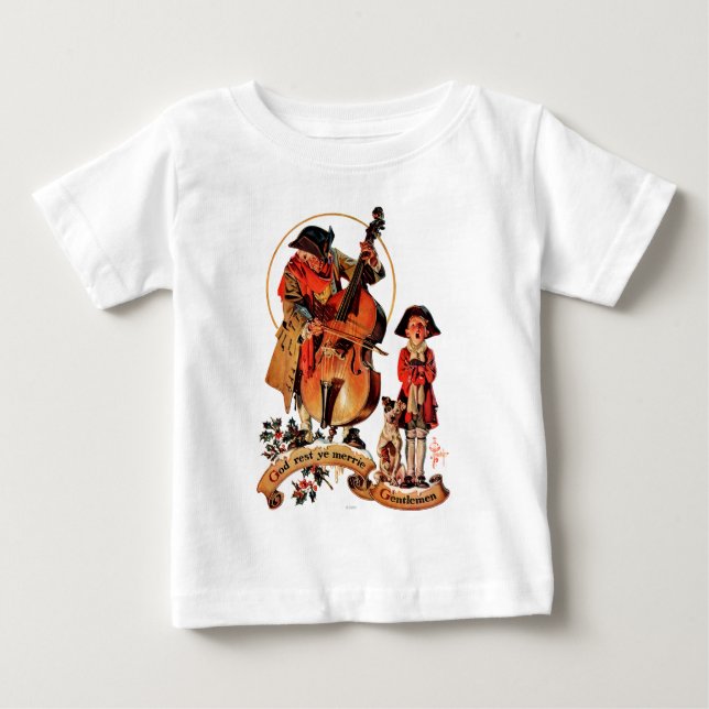 Herren Gott-Erholungs-YE Merrie Baby T-shirt (Vorderseite)