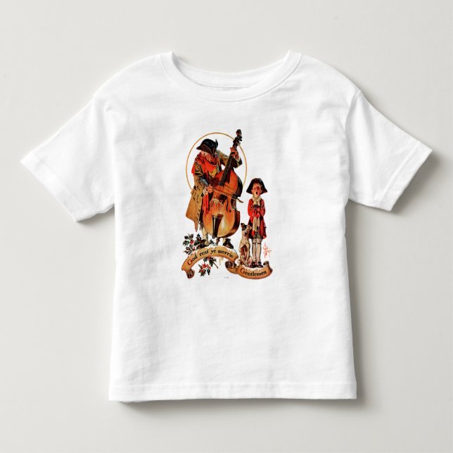 Herren Gott-Erholungs-YE Merrie Kleinkind T-shirt (Vorderseite)