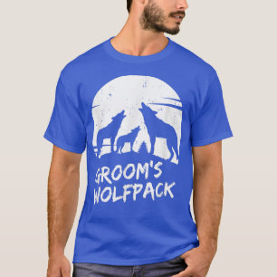 Herren Groom Squad Wolfpack1586 T-Shirt