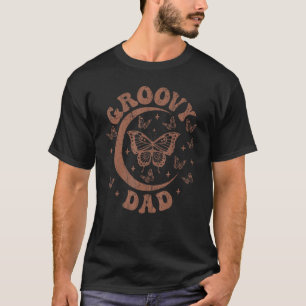 Herren Groovy Papa 70er Ästhetik Nostalgie 1970er T-Shirt