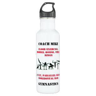 Herren Gymnastik Trainer Wasserflasche Edelstahlflasche