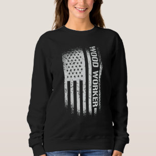 Herren Handwerker Retro Grafik Elektriker Arbeiter Sweatshirt