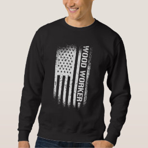 Herren Handwerker Retro Grafik Elektriker Arbeiter Sweatshirt