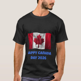 Herren Happy Canada Day T-Shirt