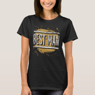 Herren Hochzeit Trauzeuge Brautjungfer Hochzeit Ju T-Shirt