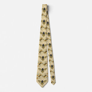 Herren Honey Bee Neck Tie Krawatte