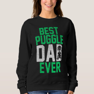 Herren Hund Puggle Vater Haustierbesitzer Vatertag Sweatshirt
