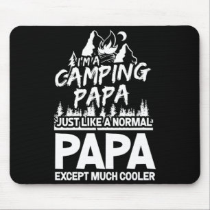 Herren Ich bin ein Camping-Papa lustige Camping-Sh Mousepad