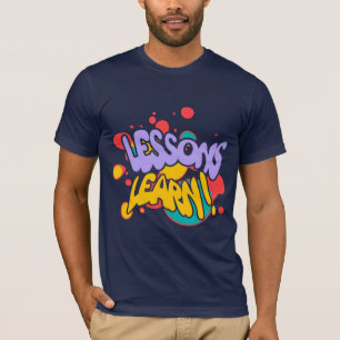 HERREN-JERSEY-TSHIRT MIT FARBSPLATTER-LEKTIONEN T-Shirt