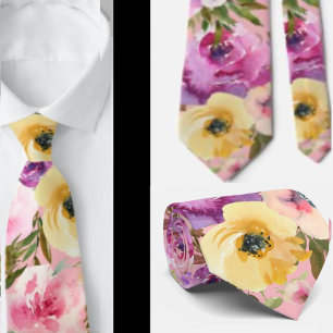 Herren Krawatte   Blumenhalsband für Hochzeit & Ev
