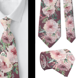 Herren Krawatte Blumenhalsband für Hochzeit und