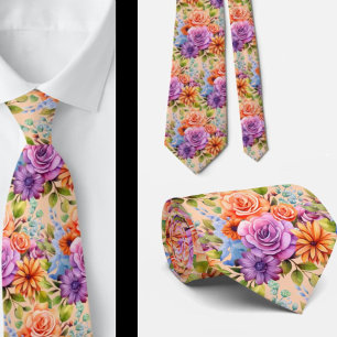 Herren Krawatte   Blumenhalsband für Hochzeit und 