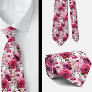 Herren Krawatte   Blumenhalsband für Hochzeit und 