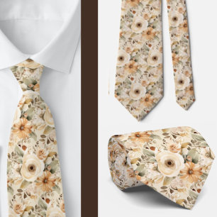 Herren Krawatte Blumenhalsband für Hochzeit und