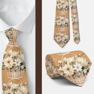 Herren Krawatte Blumenhalsband für Hochzeit und