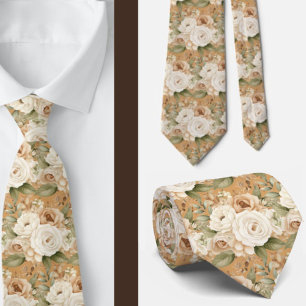 Herren Krawatte Blumenhalsband für Hochzeit und