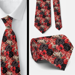Herren Krawatte   Blumenhalsband für Hochzeit und 