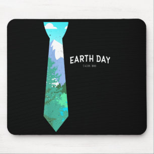 Herren Krawatte - Earth Day Everyday Earth Day  Mousepad