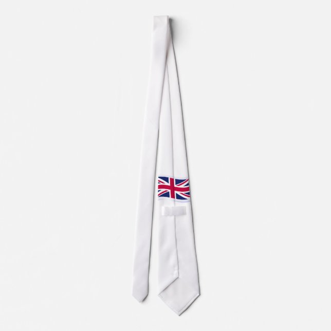 Herren Krawatte mit Union Jack (Rückseite)