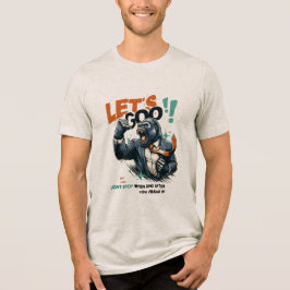 HERREN LET'S GOO LERNEN TRI-BLEND T-SHIRT  SHIRT